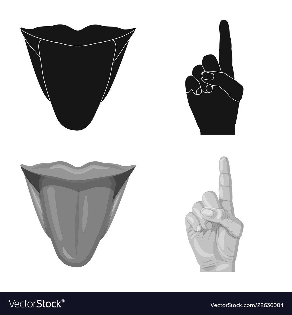 Design of human and part icon collection