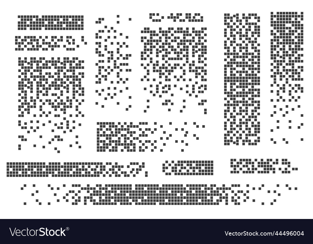 Disintegrating Square Icon