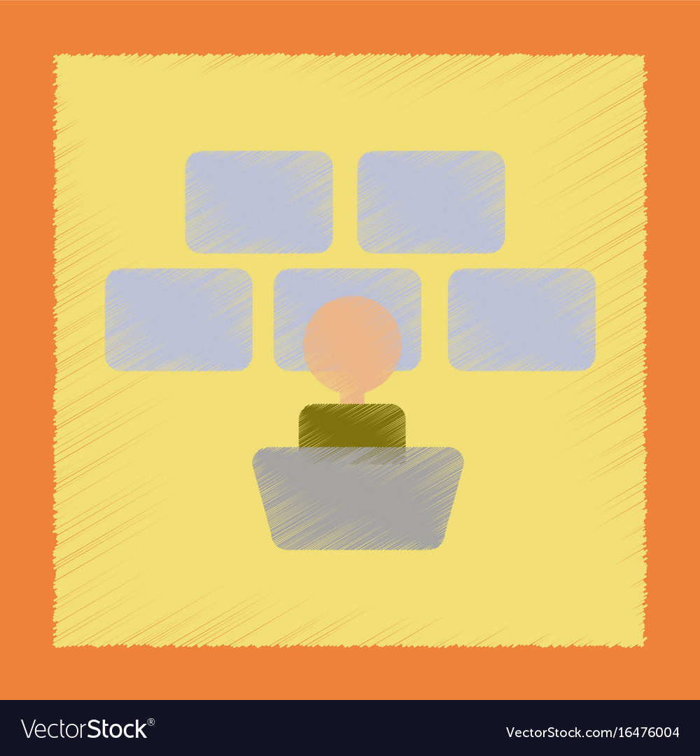 Flat shading style icon screen guard