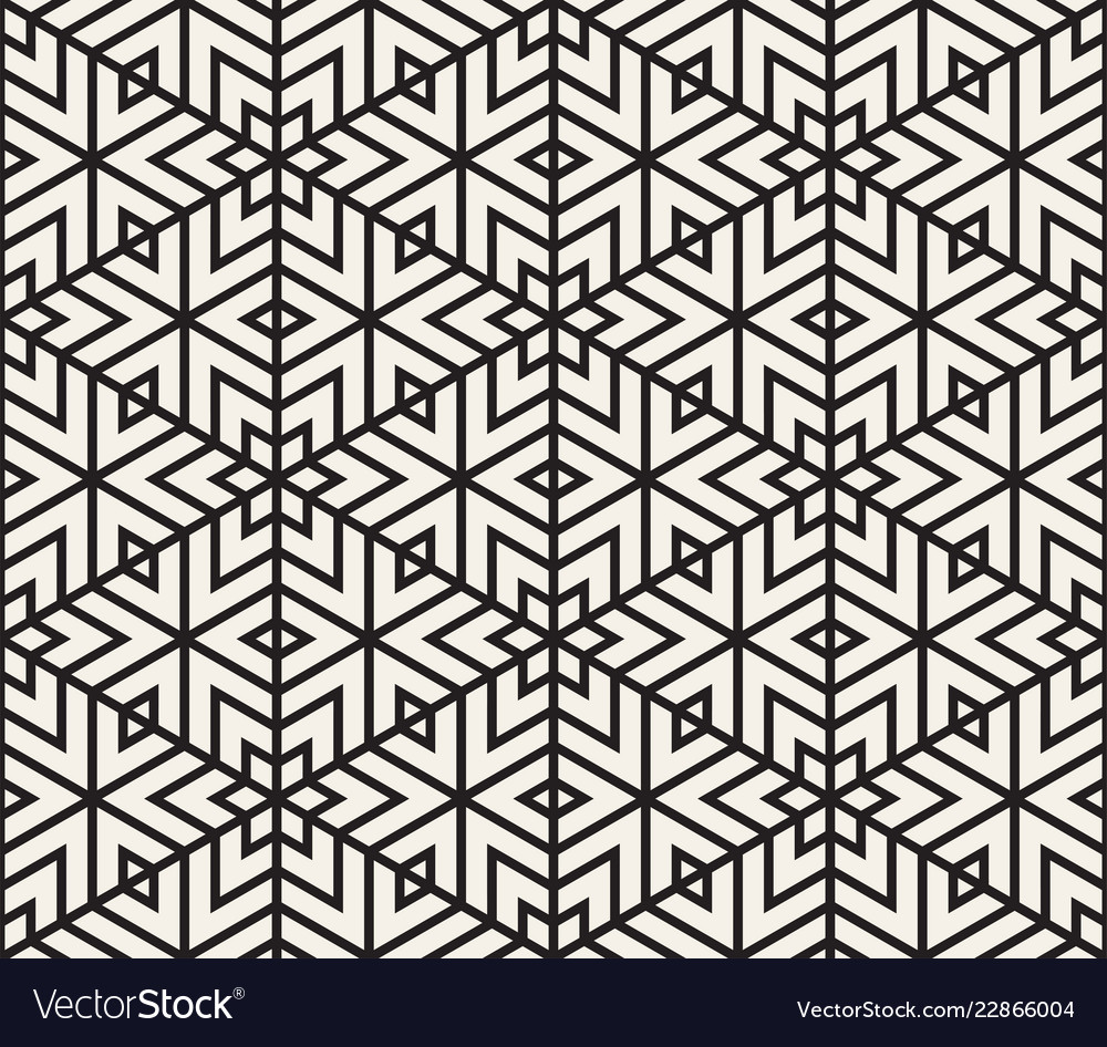 Geometric Triangle Pattern
