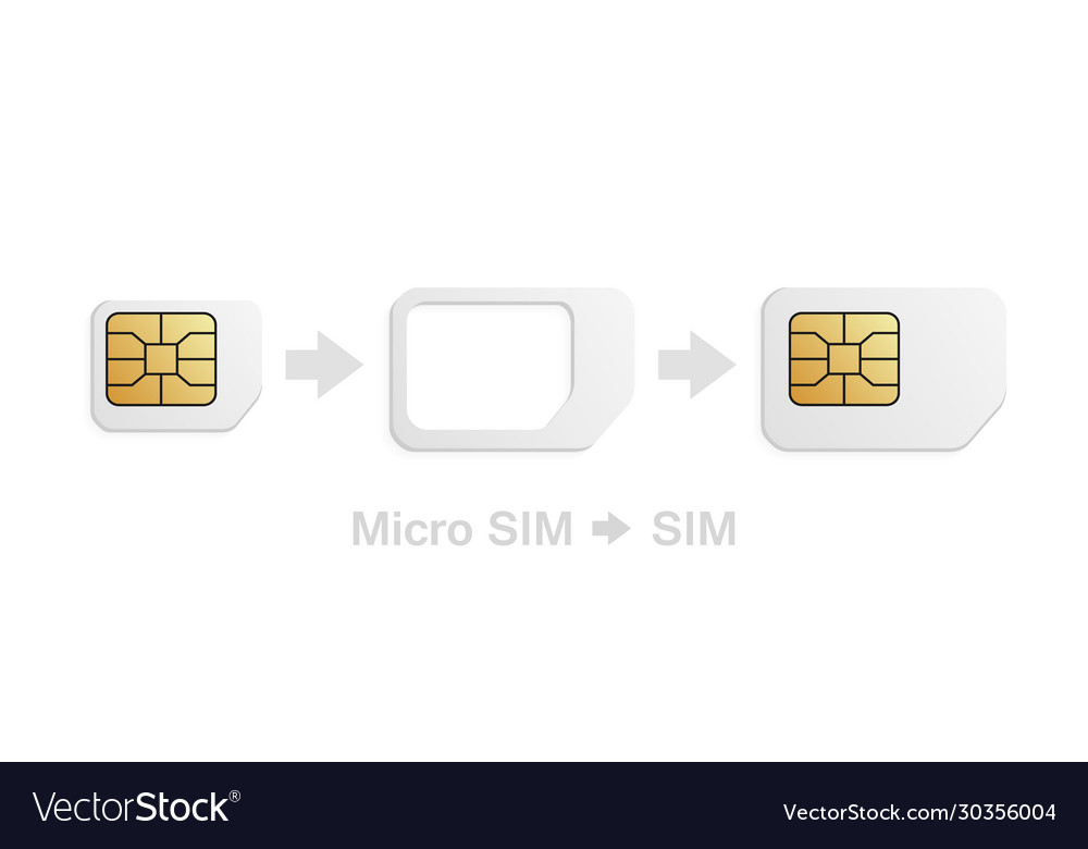 Micro to standard sim card adapter realistic