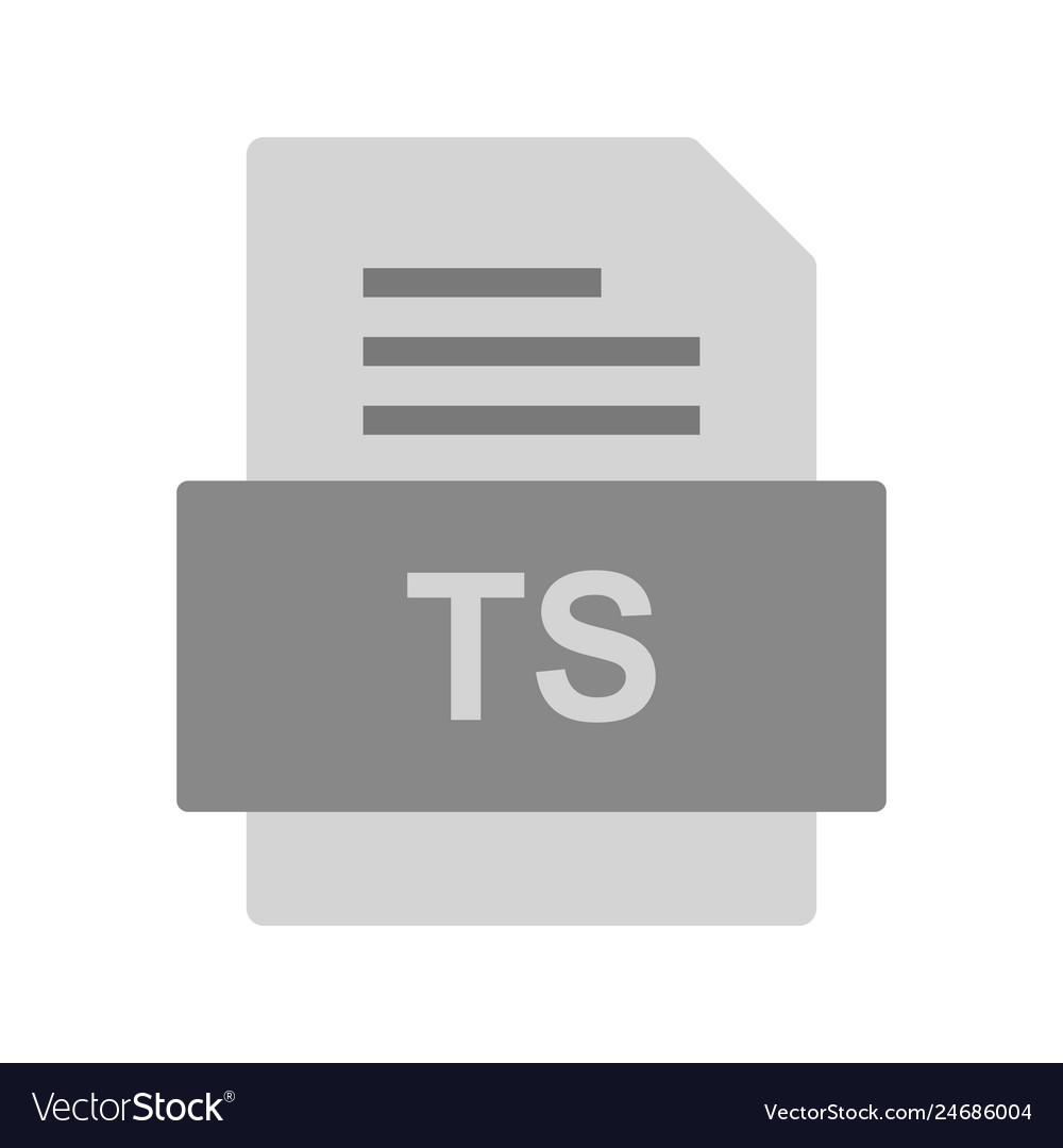 Ts file document icon