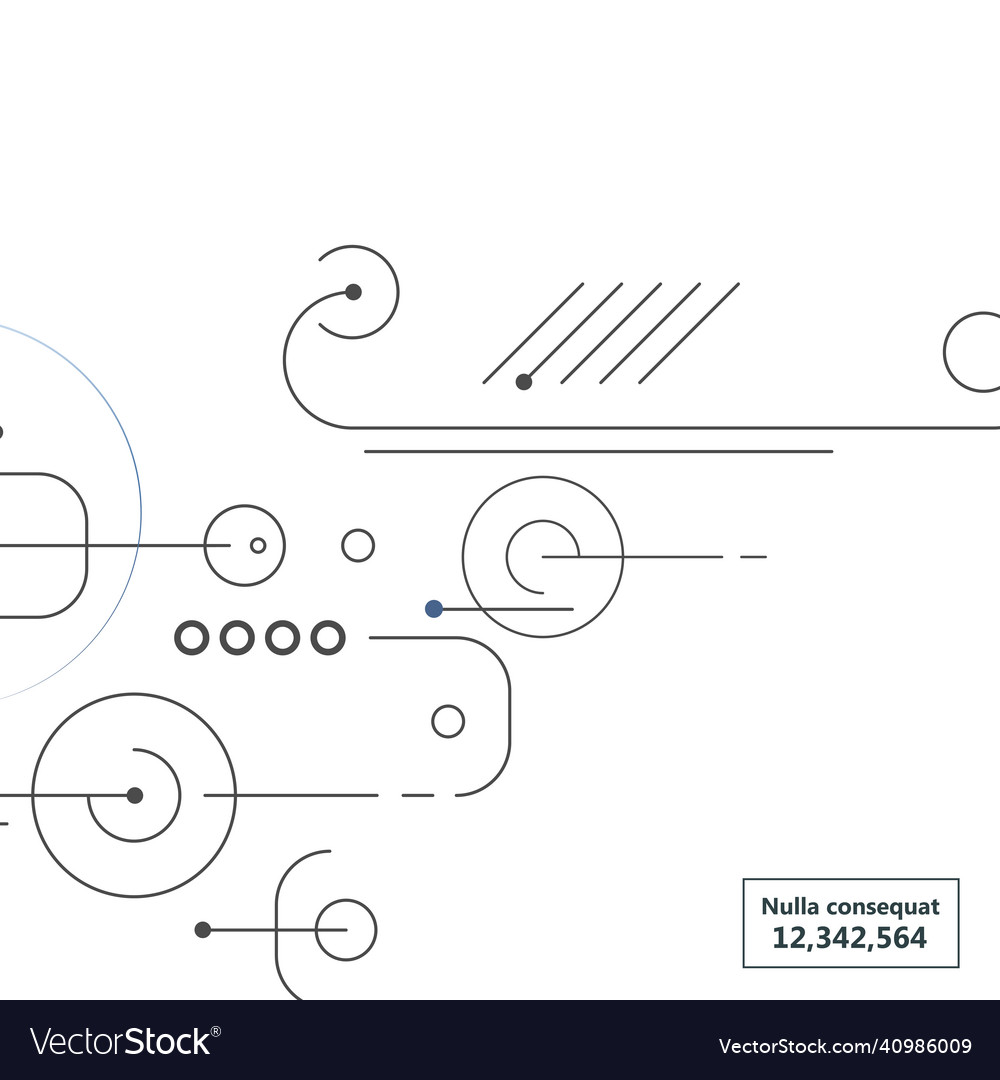Abstract Curved Lines Background
