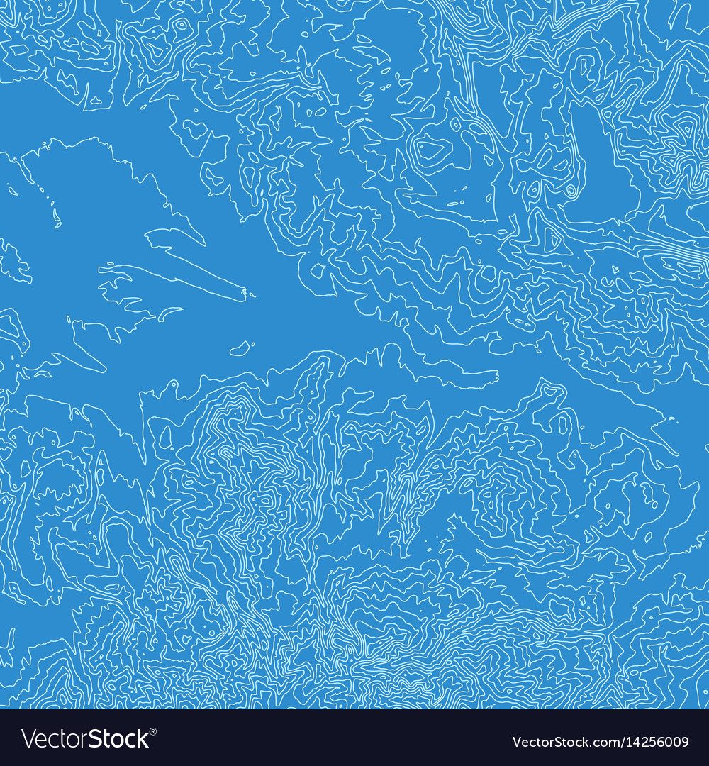 Abstract Terrain Map