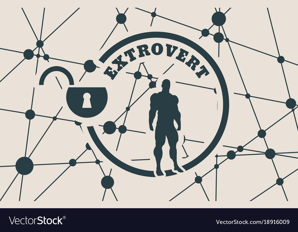 Extrovert metaphor icon