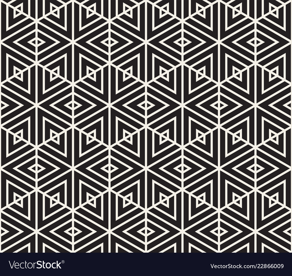 Geometric Triangles Pattern