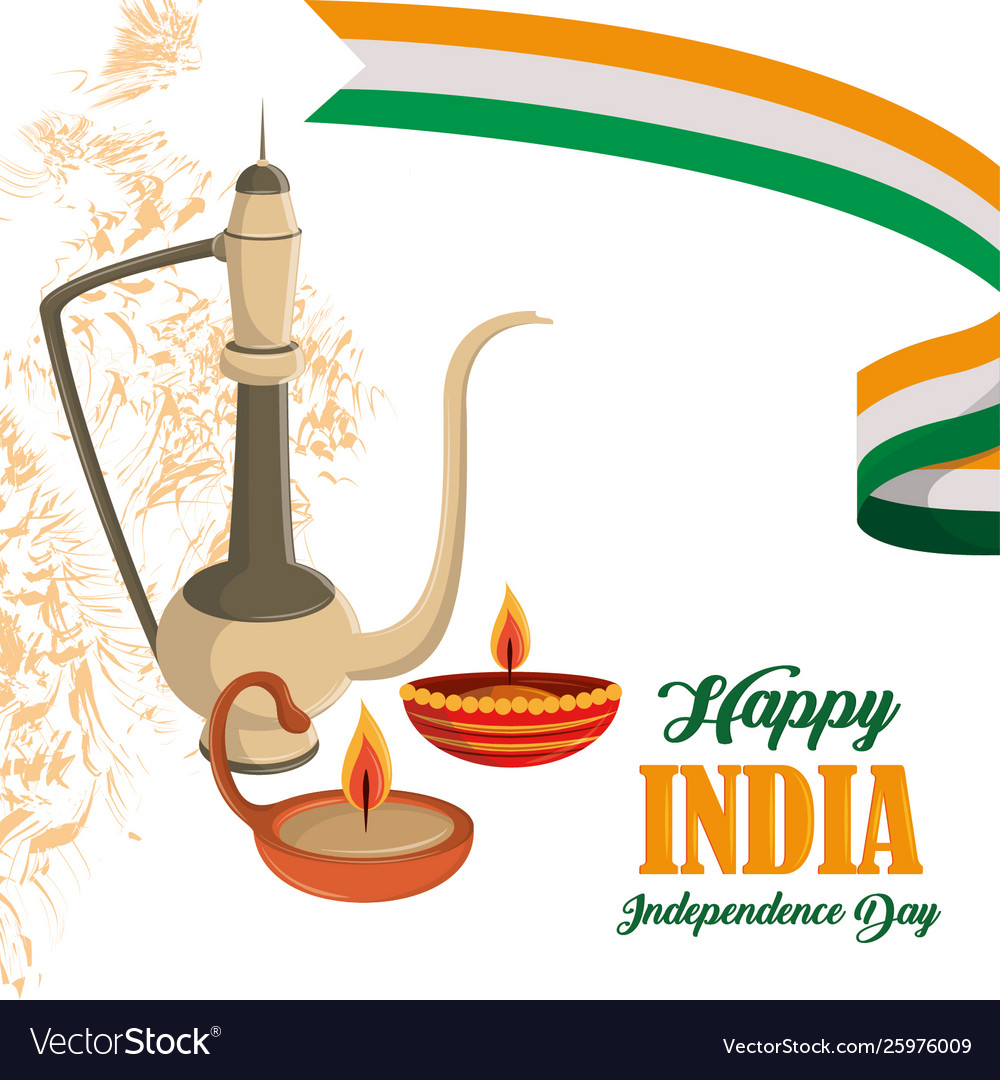 Happy india independence day card