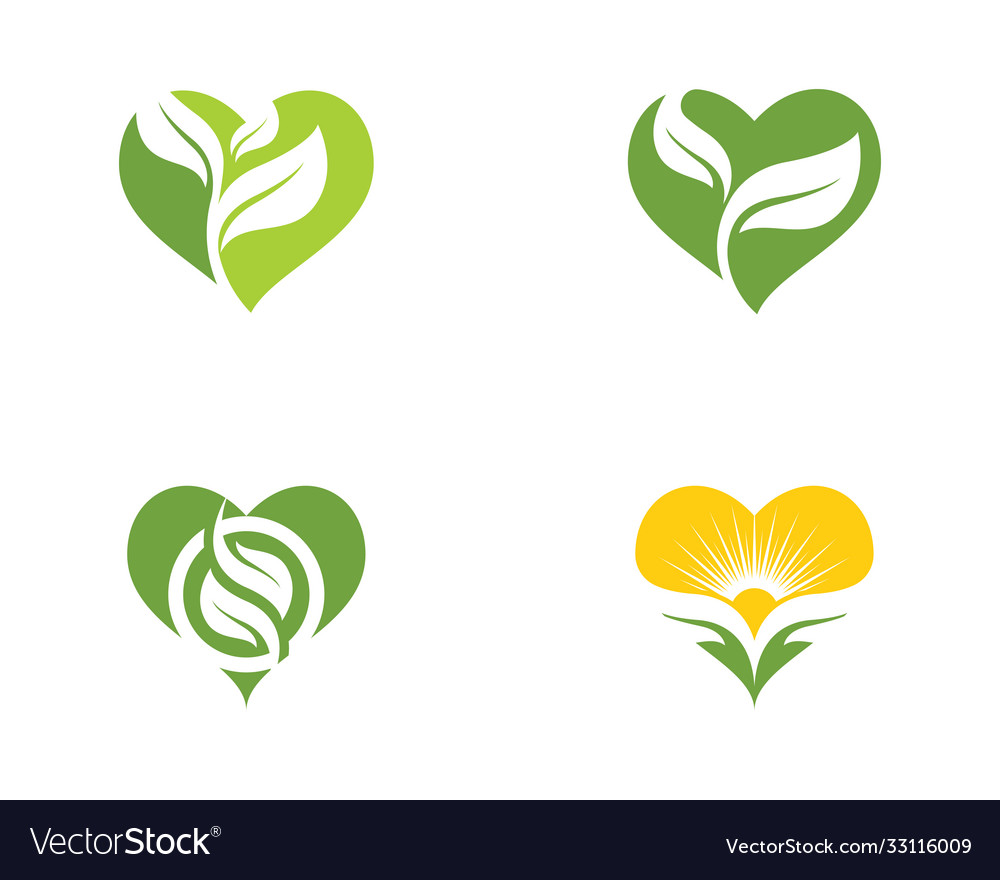 Blatt Ökologie Natur Logo Vorlage vector image Blatt Ökologie Natur Logo Vorlage