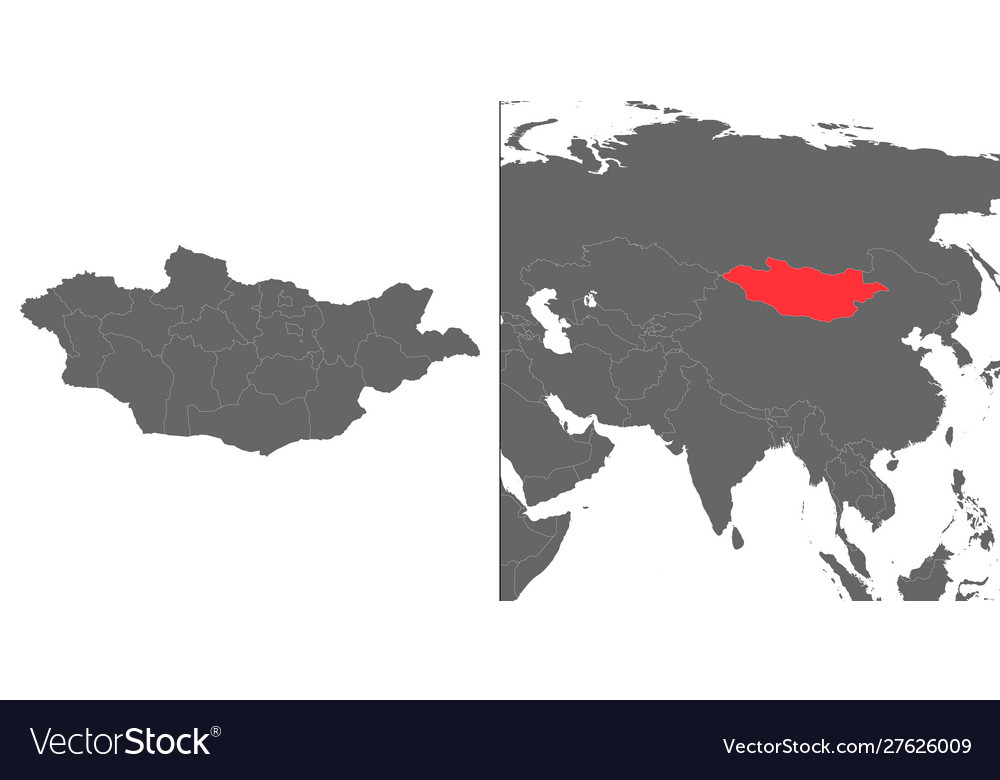 Mongolia Map - Asian Geography