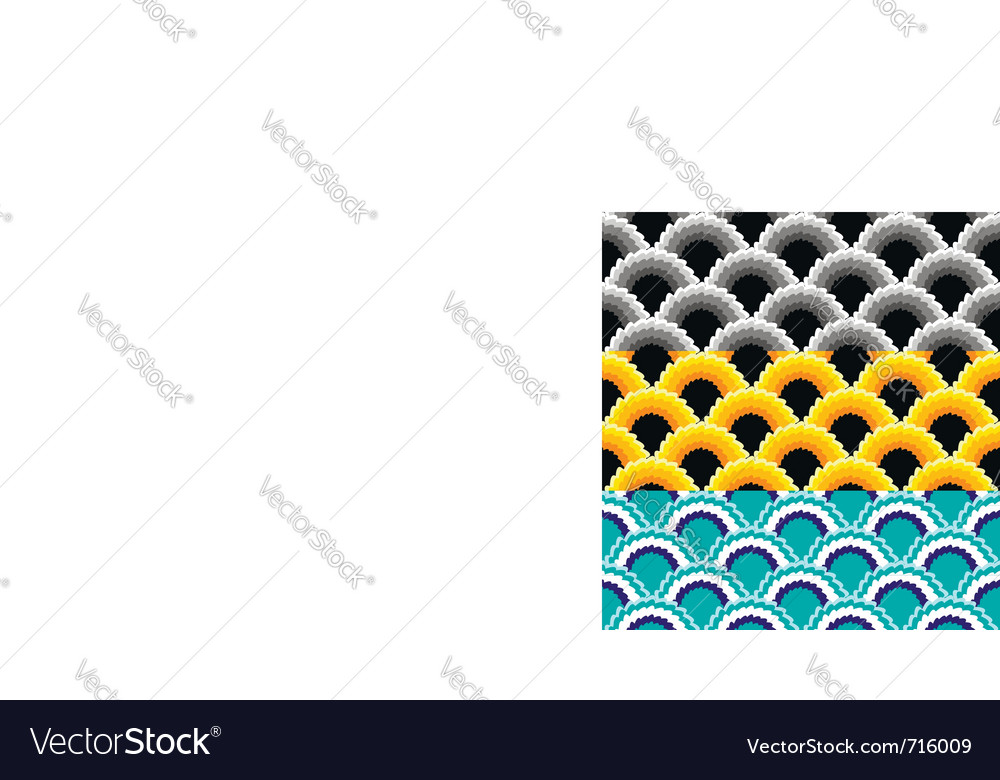 Set of seamless patterns