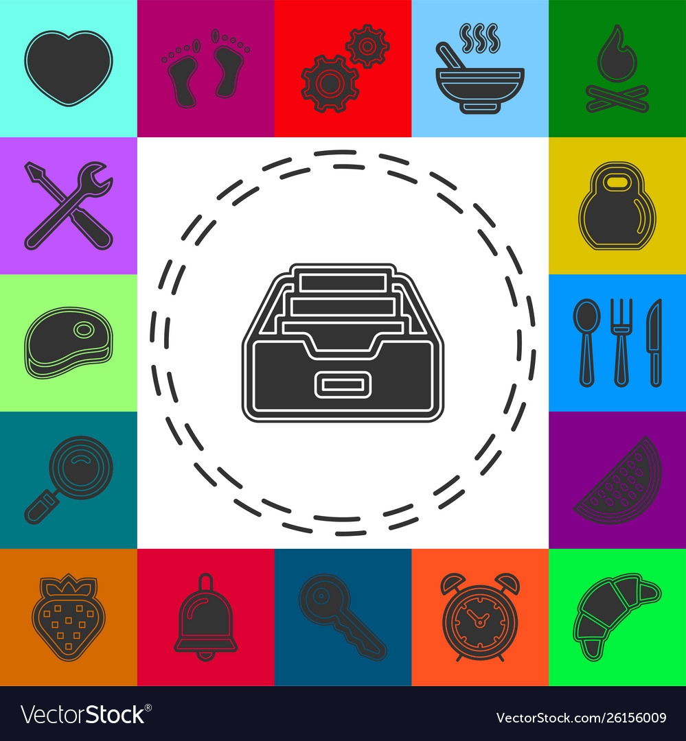 Simple folder archive icon