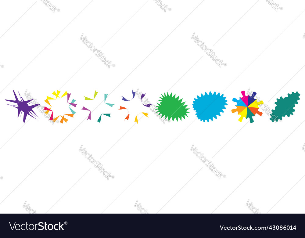 Abstractionist abstract geometric shape element vector image Abstractionist abstract geometric shape element