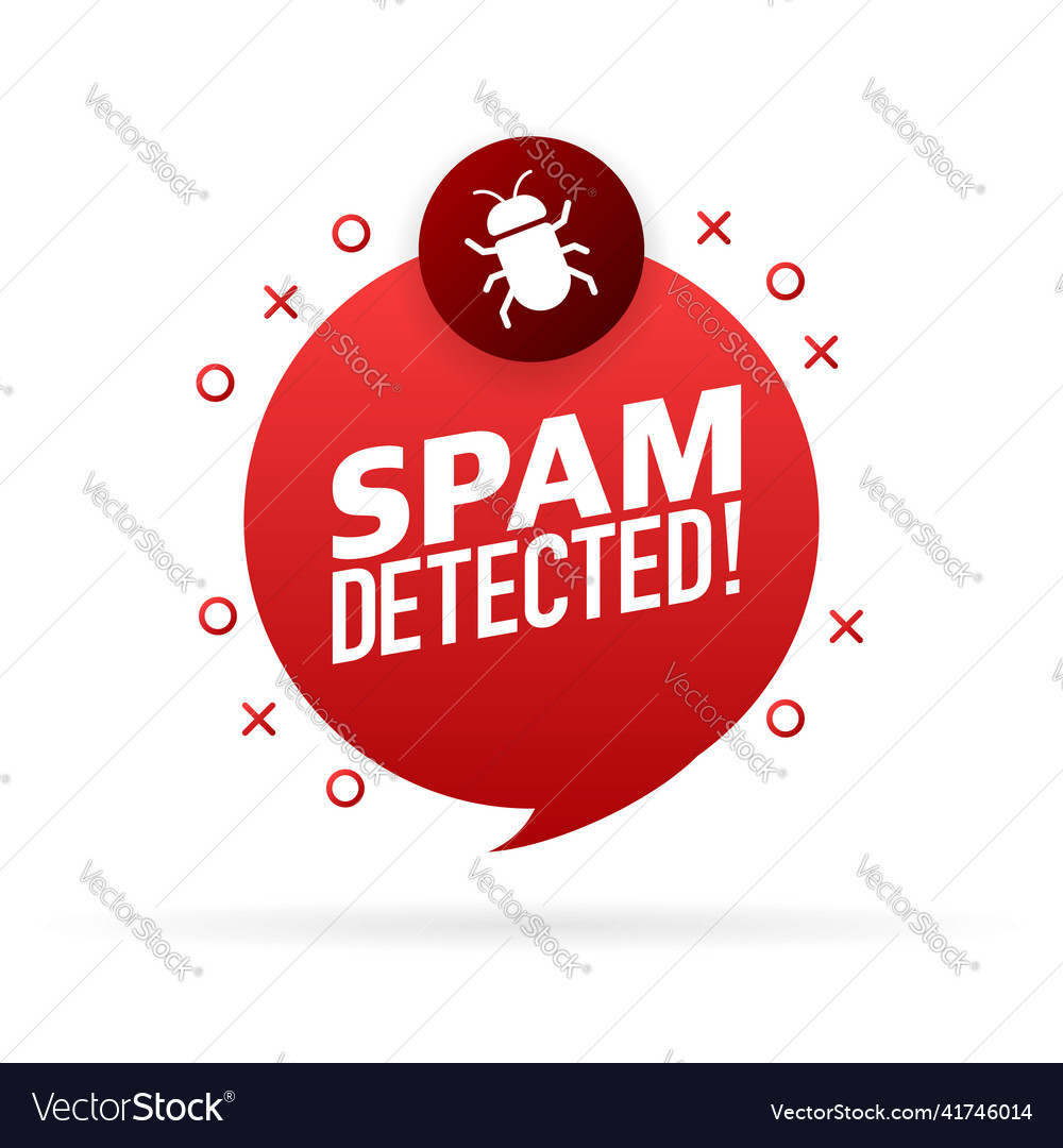 Virus red bubble searching microbe icon