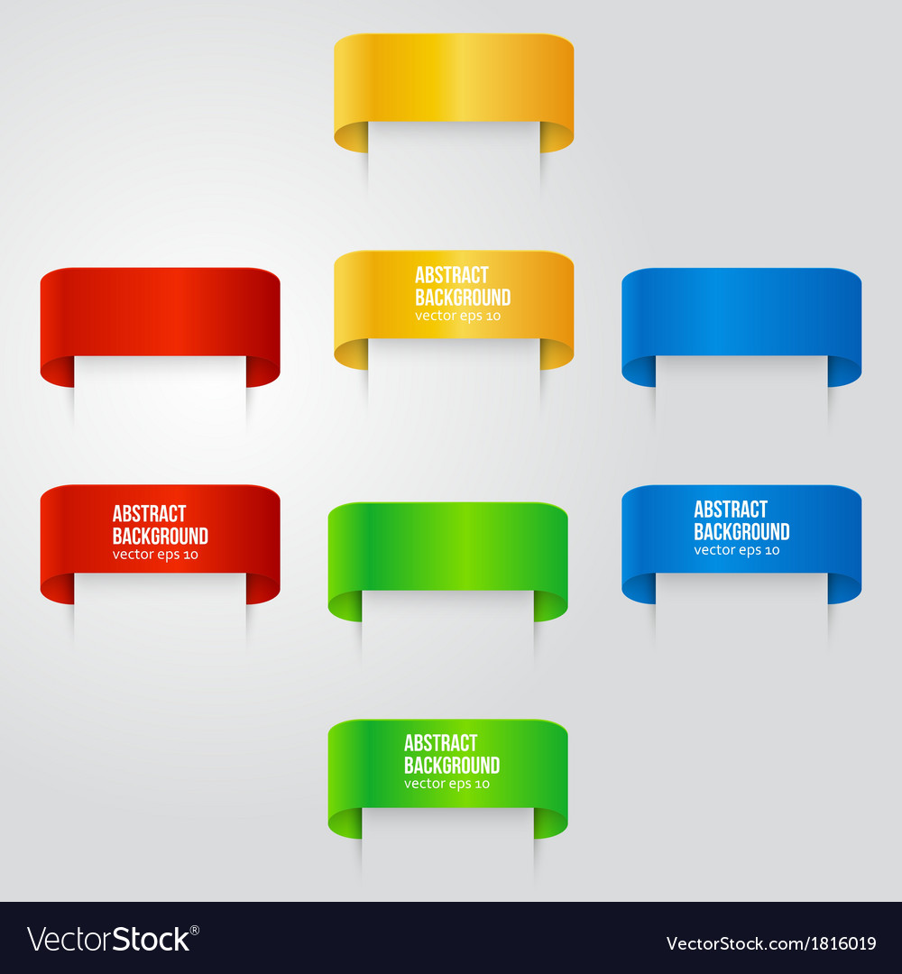 Abstract background label color