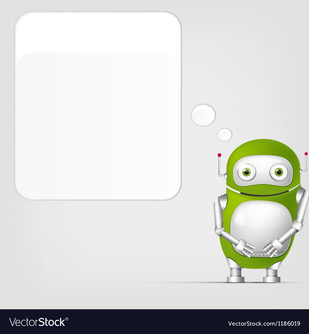 Adorable Robot Character