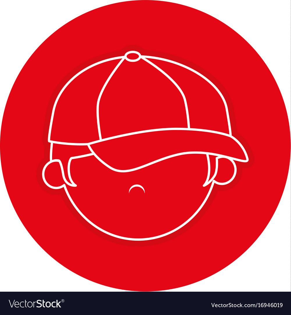 Baseball Player Avatar Character Royalty Free Vector Image