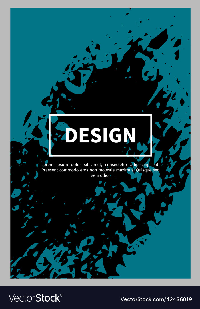 Dynamic abstract stylish geometric background vector image Dynamic abstract stylish geometric background