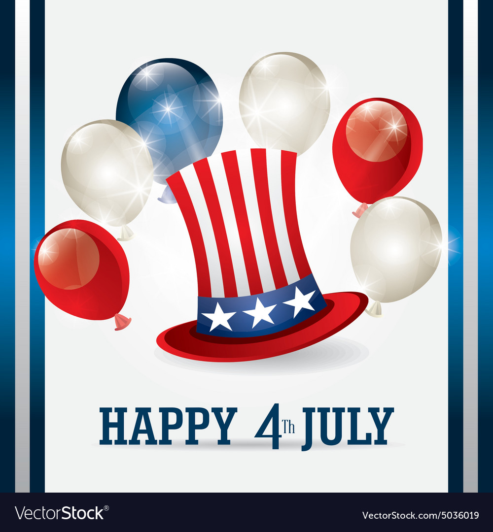 Independence day card design