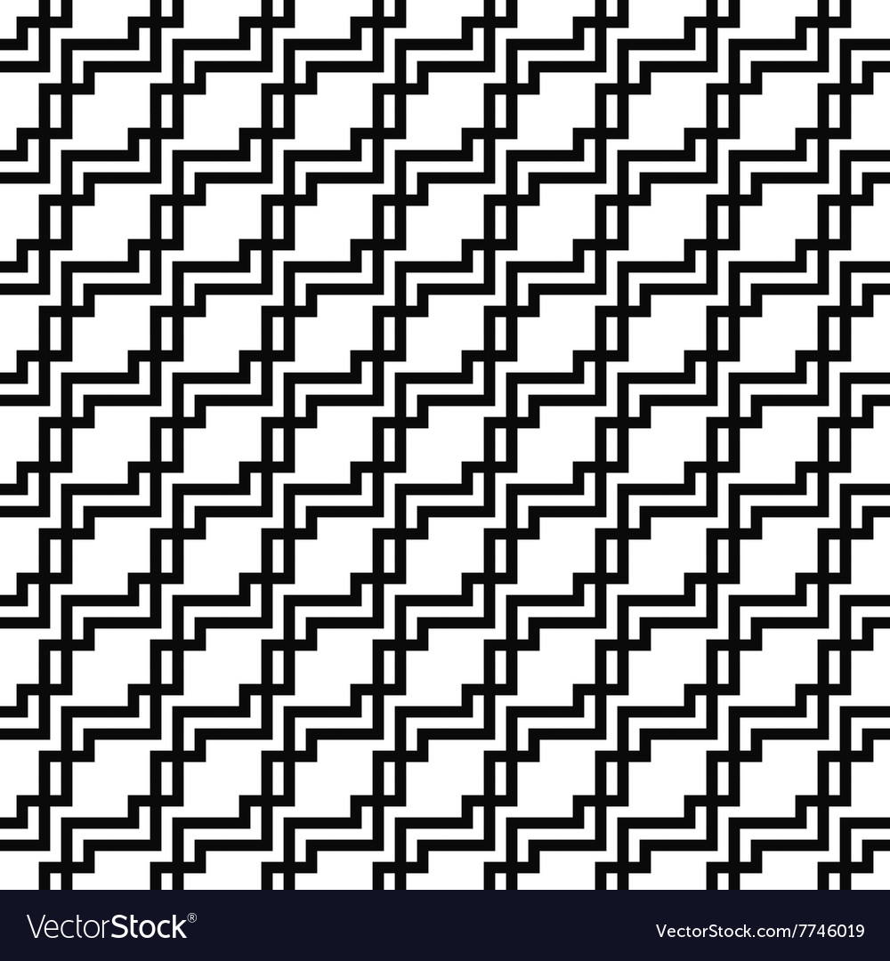 Seamless monochrome squared line pattern