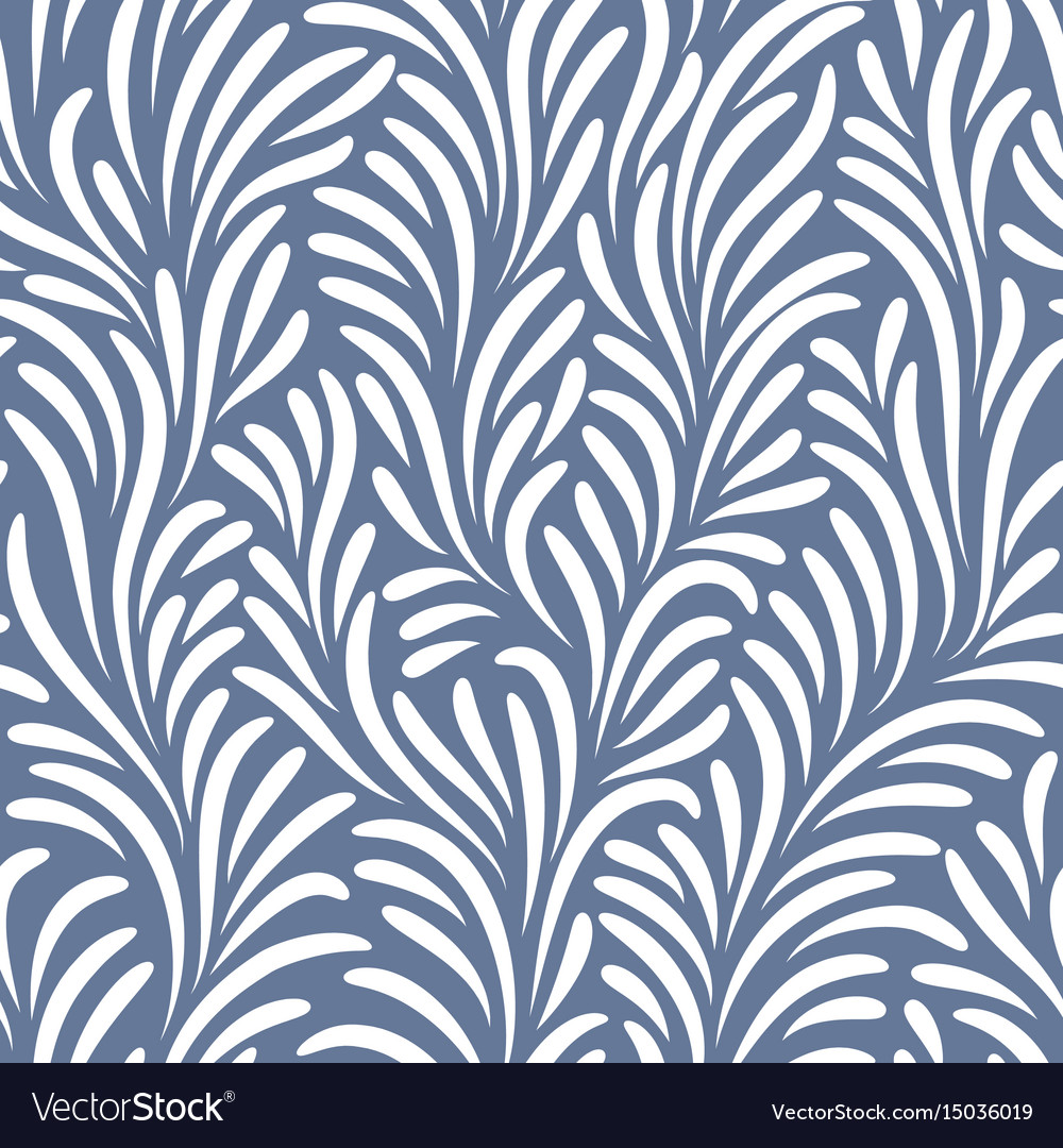 Seamless pattern with leafs