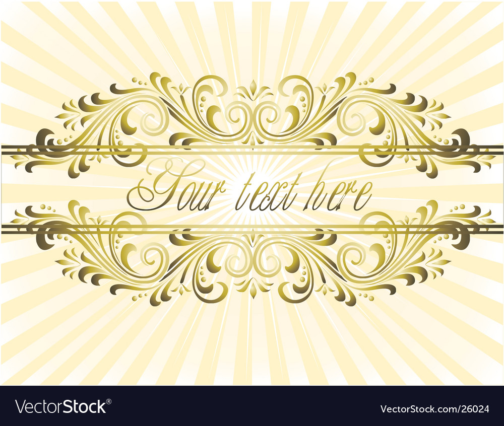 Elegant Scroll Frame
