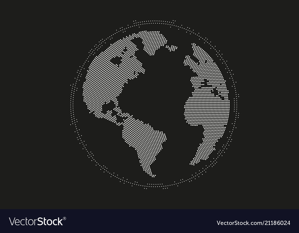 Global Network Connection Point Map