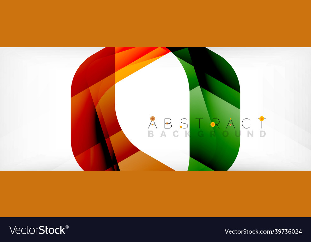 Minimal abstract background - color overlapping vector image Minimal abstract background - color overlapping
