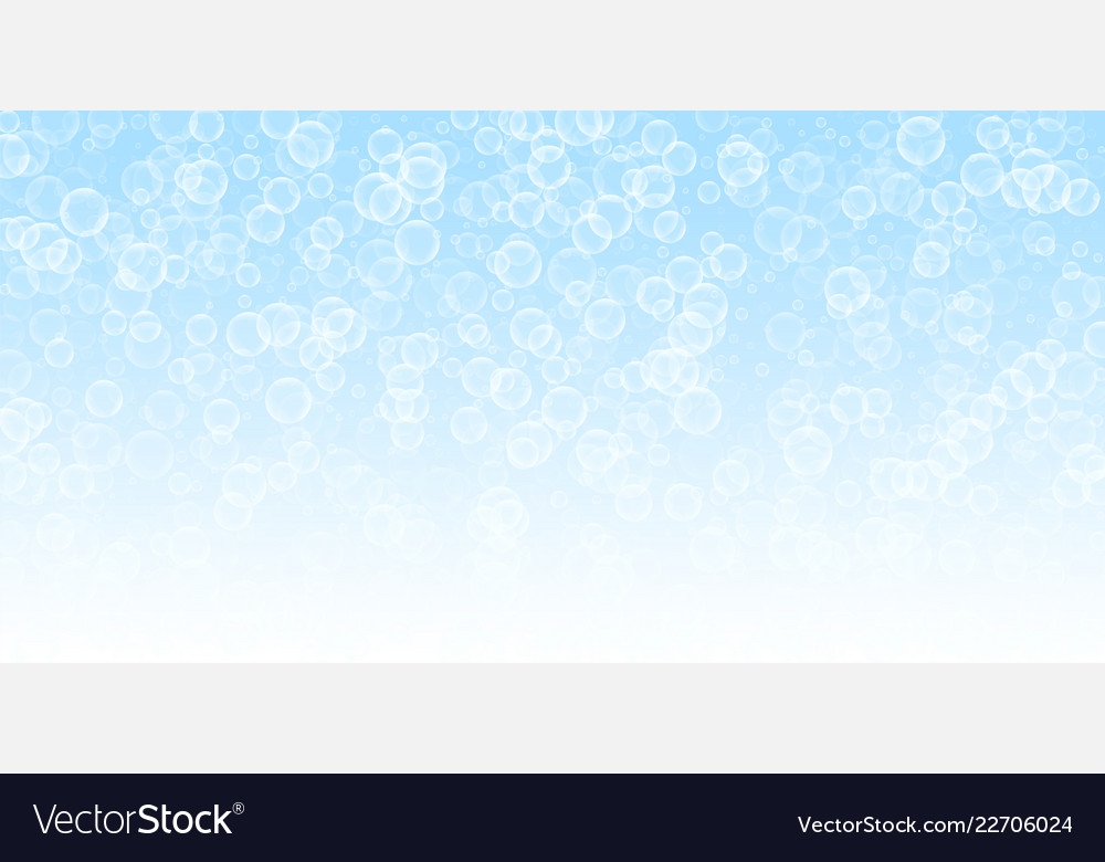 Random soap bubbles abstract background blowing b vector image Random soap bubbles abstract background blowing b