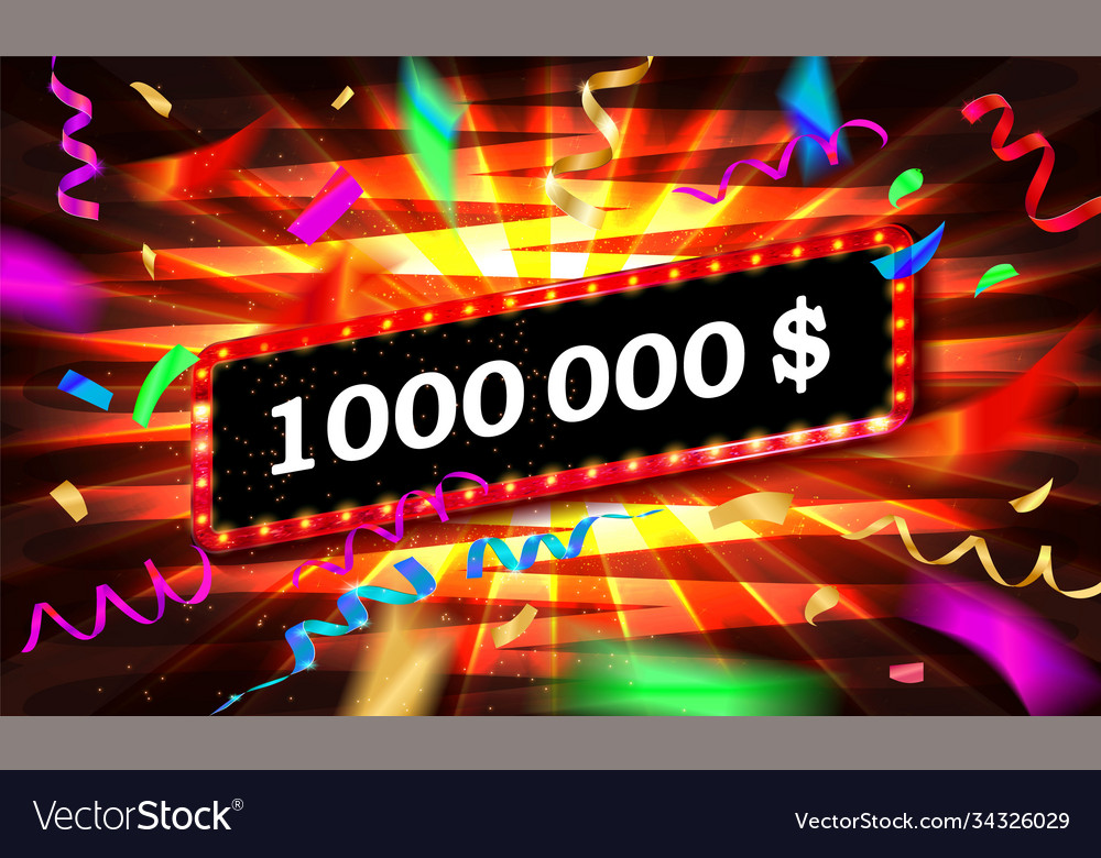 Golden Banner 1000000 Dollar