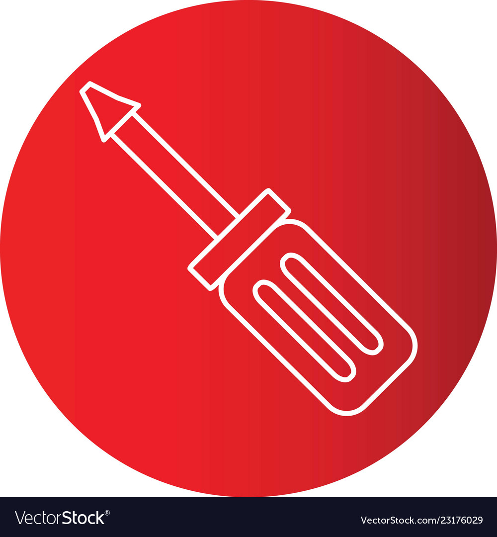 Gradient line circle perfect icon or pigtogram