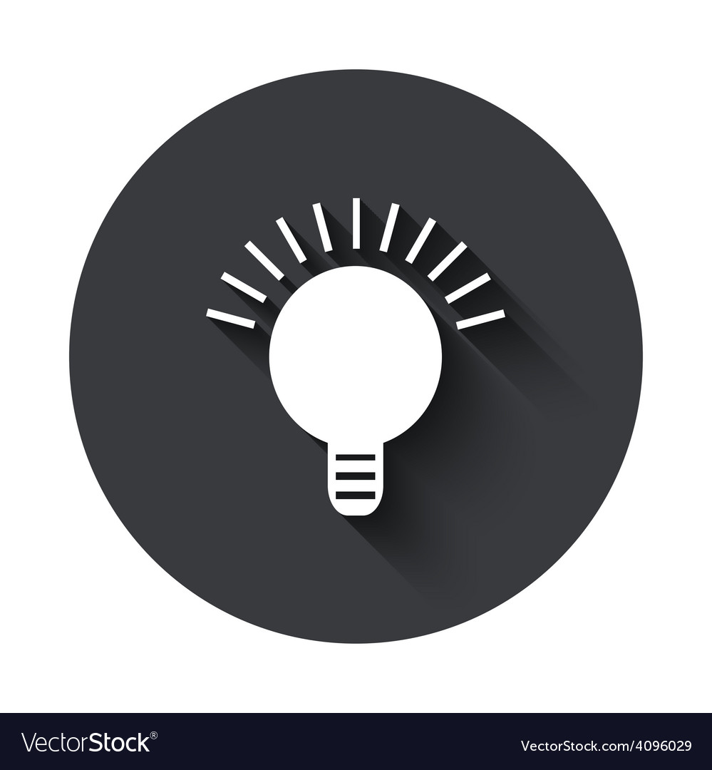 Modern Gray Circle Icon Royalty Free Vector Image