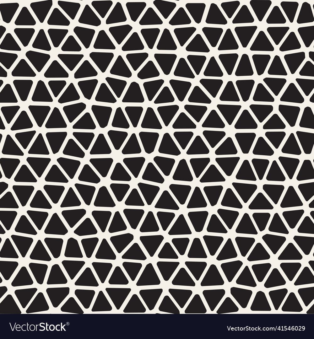 Seamless pattern repeating geometric elements