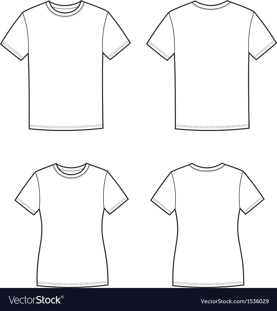 T-shirts Royalty Free Vector Image - VectorStock