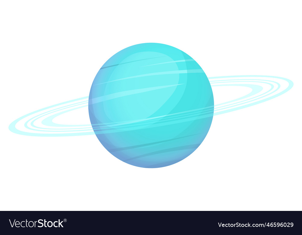 Uranus transparenter Hintergrund