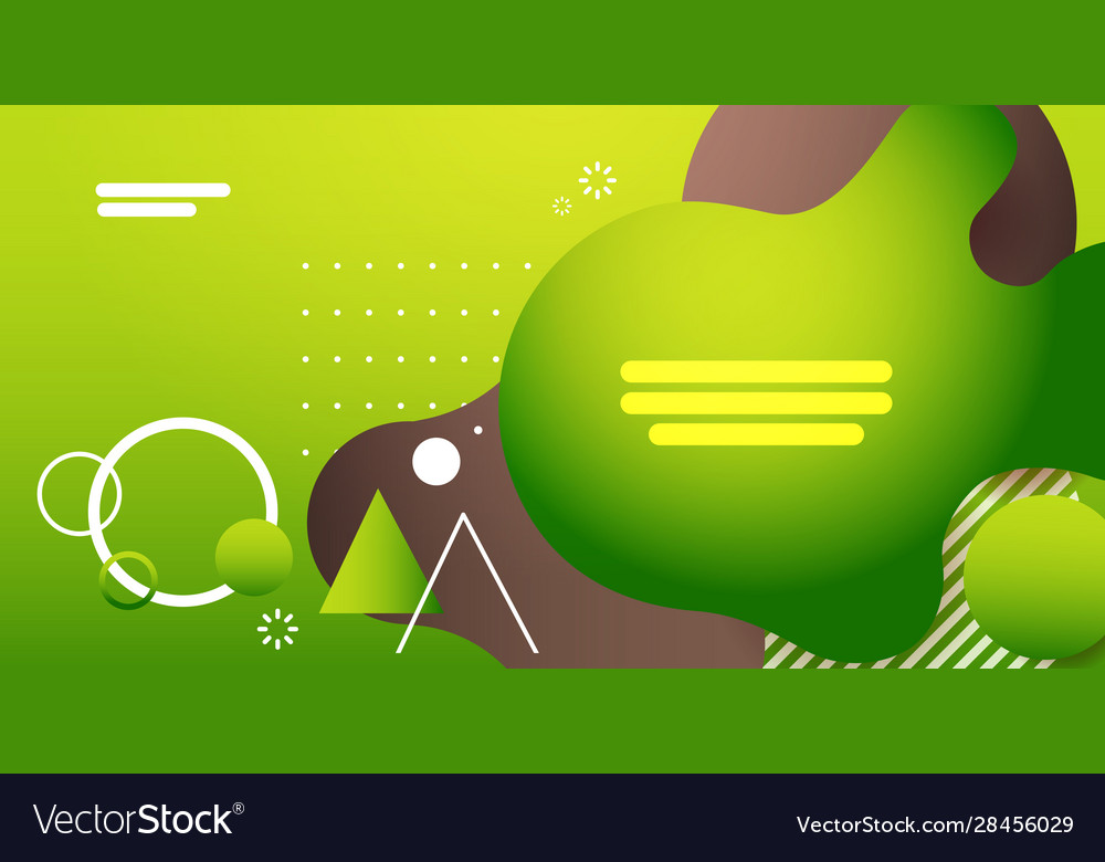 Web template with blank bars dynamical colorful