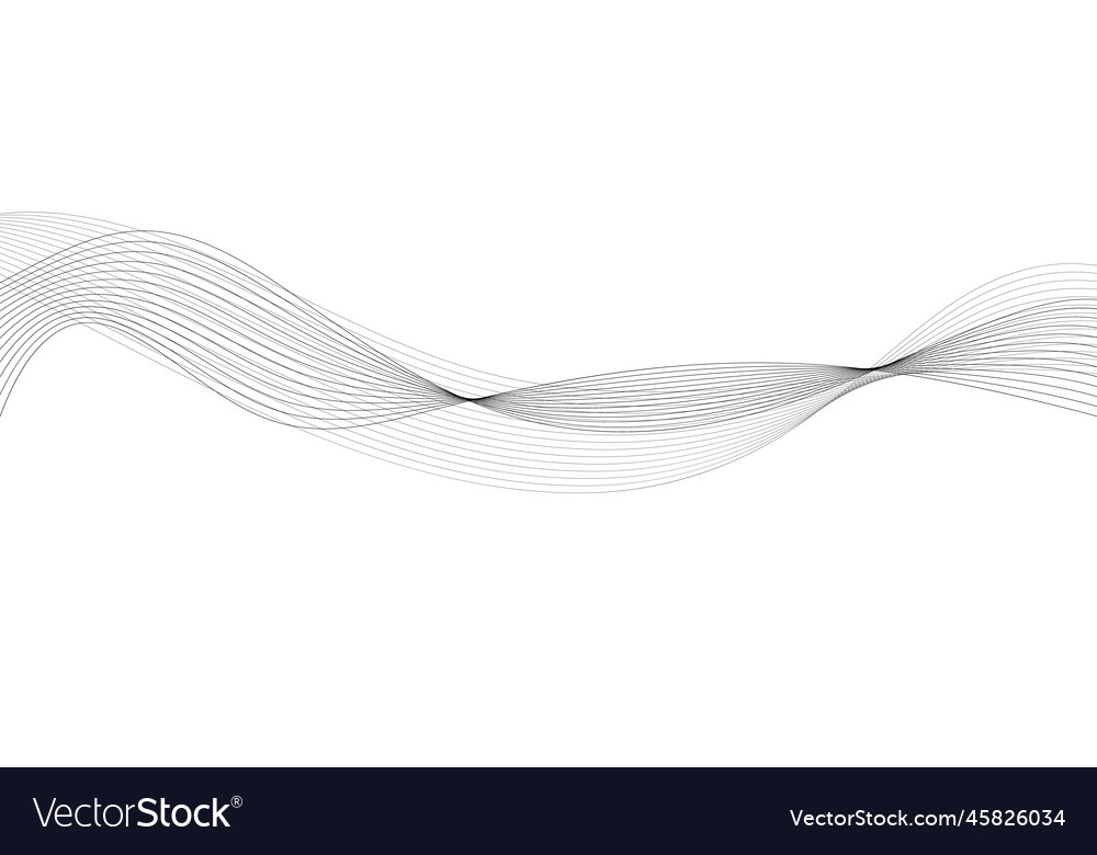 Abstract wave element for design digital Vector Image Abstract wave element for design digital