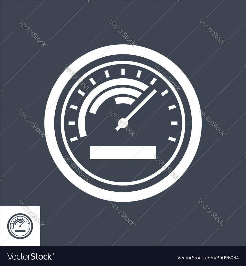 Efficiency Rating Gauge Icon