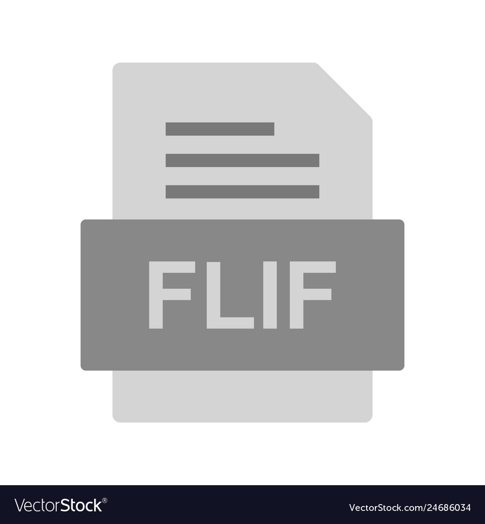Flif file document icon