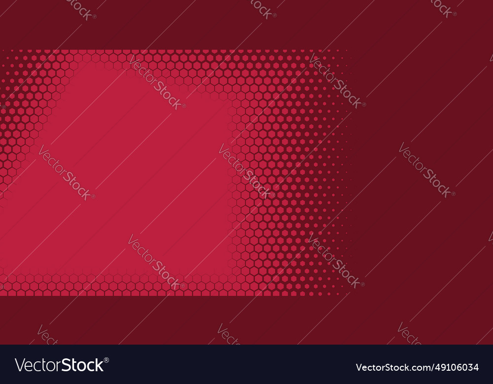 Geometric abstract hexagon two color background