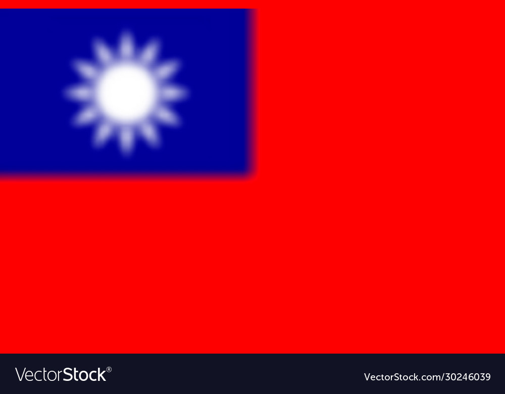 Blurred background with flag