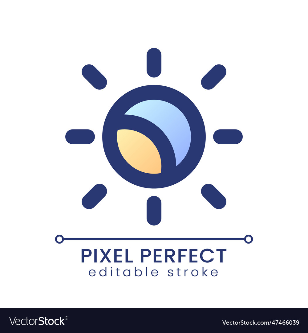 Lightness level pixel perfect gradient fill ui