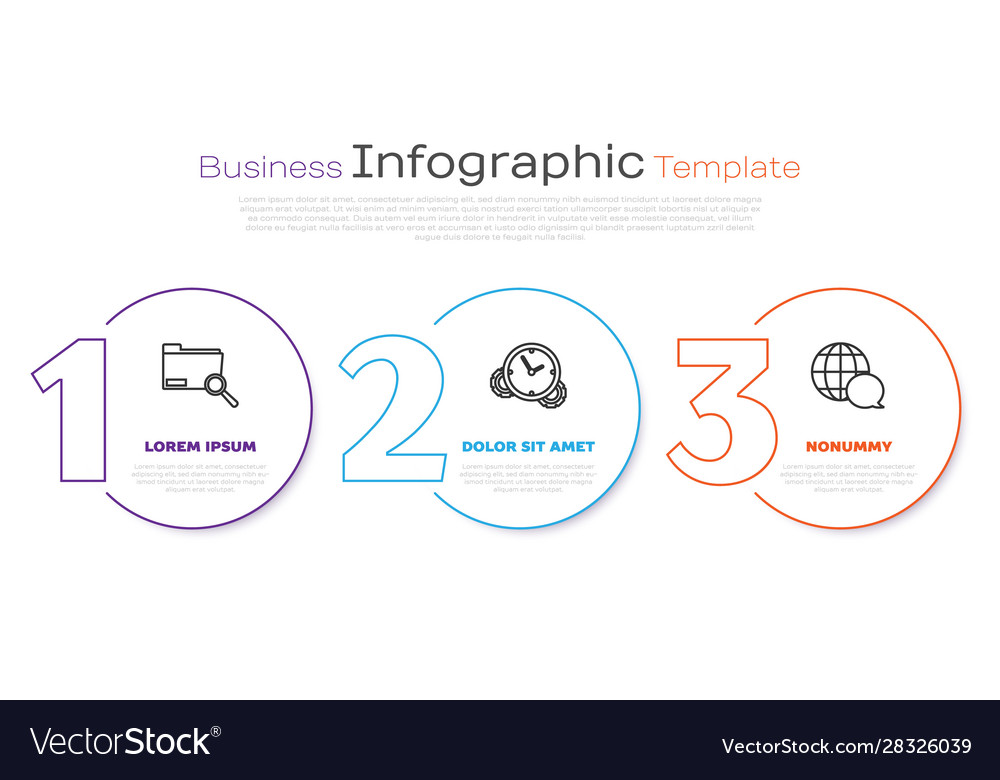 Set line search concept with folder time vector image Set line search concept with folder time