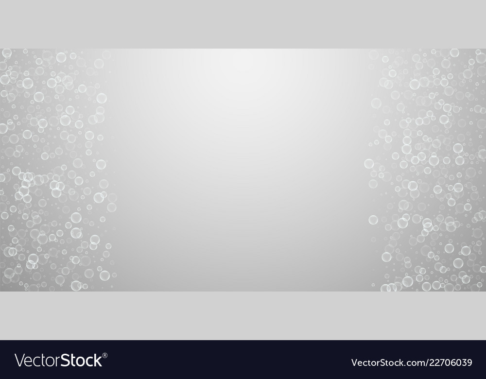 Soap bubbles abstract background blowing vector image Soap bubbles abstract background blowing