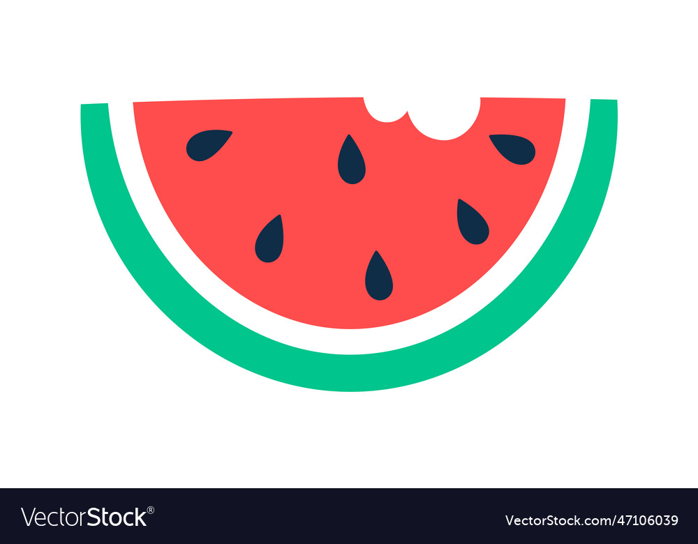 Watermelon fruit slice