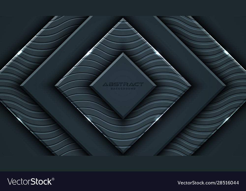 Charcoal gray background with 3d style rectangle