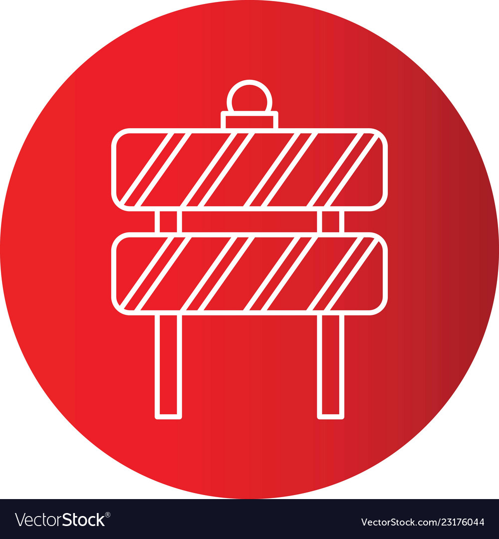 Gradient line circle perfect icon or pigtogram