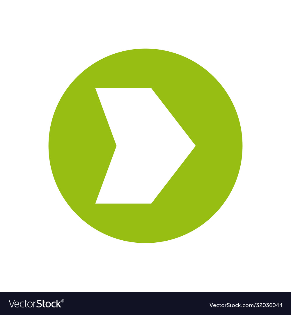 Next arrow or right direction block style icon