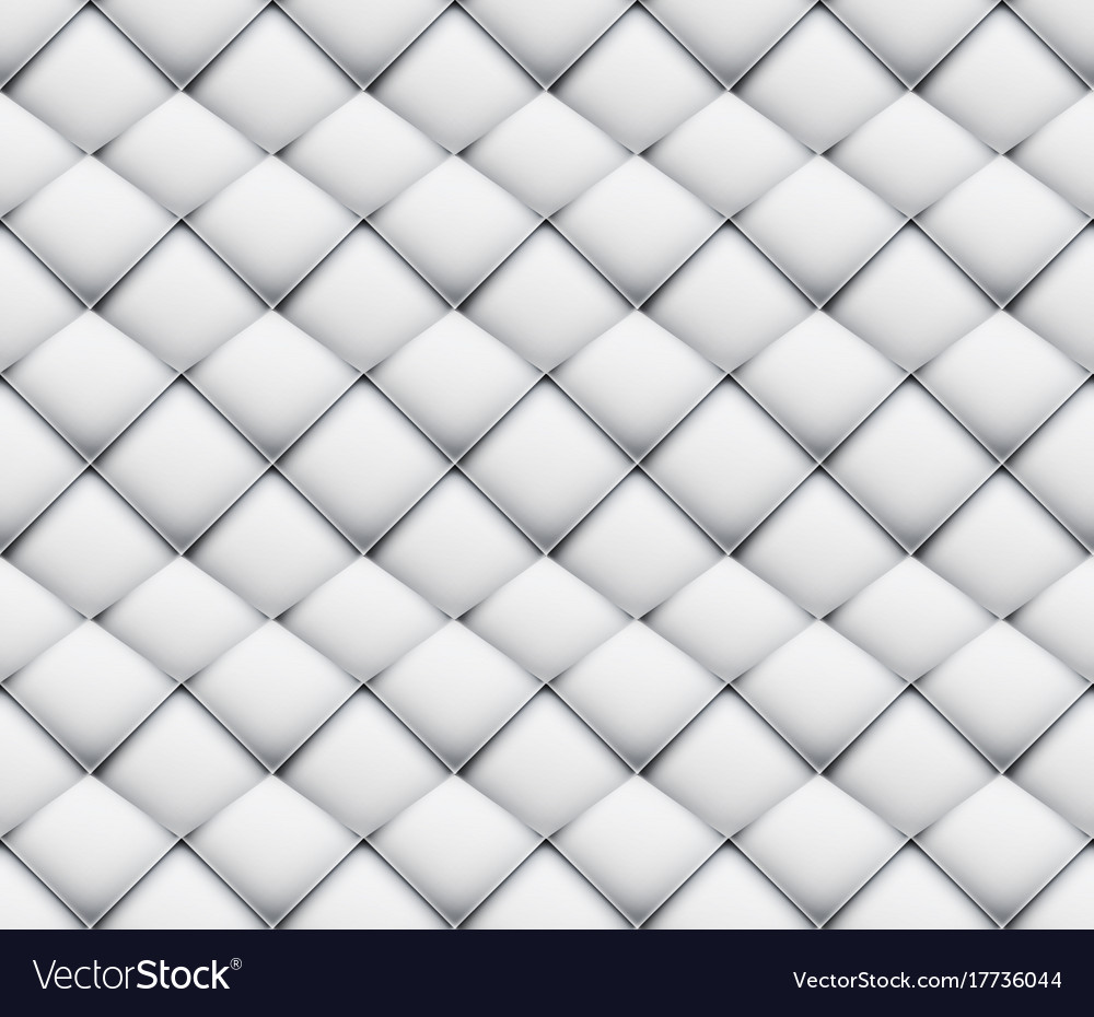 Patchwork seamless white origami pattern