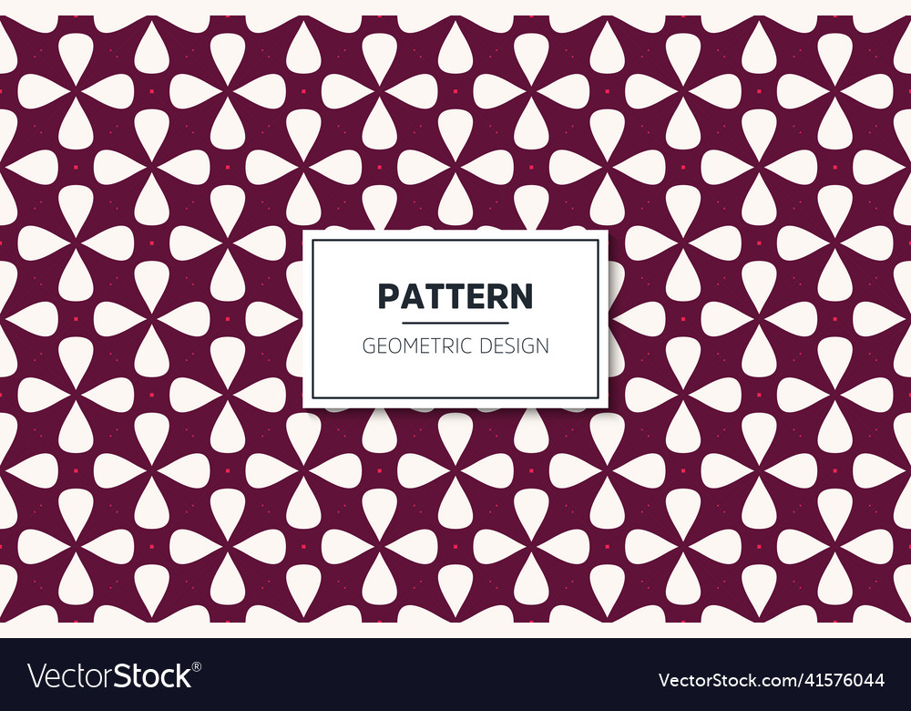 Seamless pattern with colorful geometric elements vector image Seamless pattern with colorful geometric elements