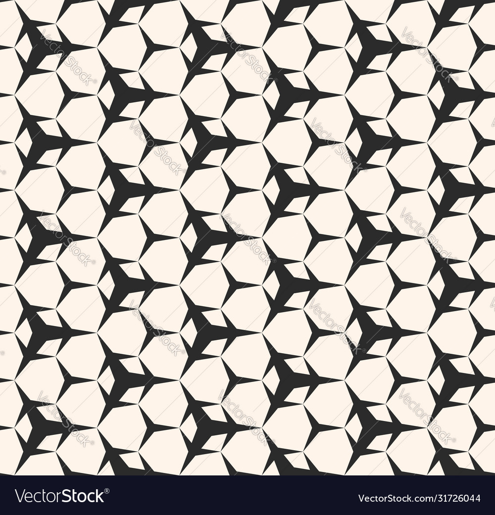 Seamless pattern with simple sharped geometric